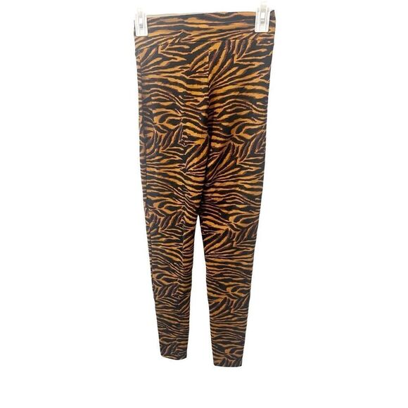 About You x Sofia Tsakiridou Charleen Brown Black Leggings‎ - Picture 2 of 6